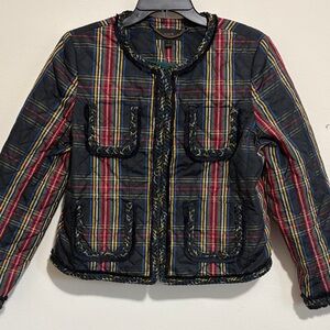 Multicolor Plaid Jacket